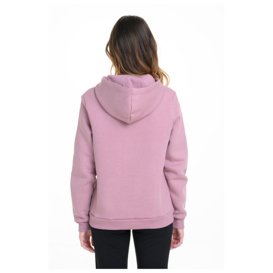 Target Γυναικείο φούτερ Sleeve Print Fleece Hoodie ''Vibes''